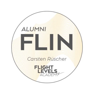 Badge Flight Levels FLIN Alumni